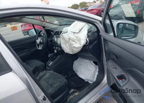 2021 Nissan Versa S Xtronic Cvt из США, поврежденный, VIN 3N1CN8DV7ML807341